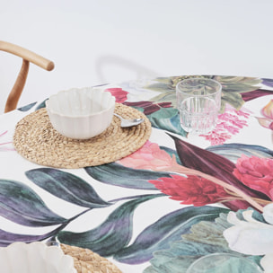 Nappe ronde en résine anti-taches 0318-105
