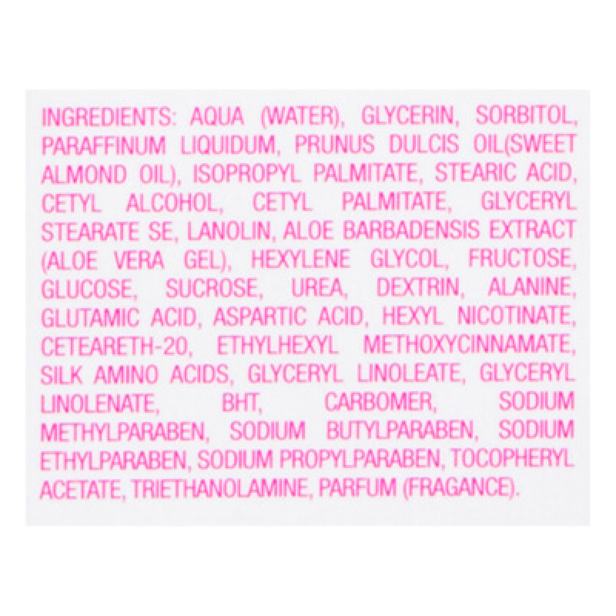 Creme hydratante 50 ml. peau seche