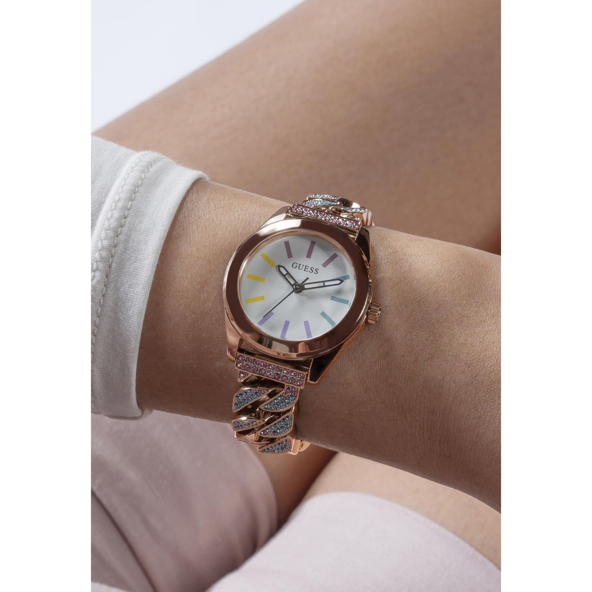 Guess Reloj Analógico De Cuarzo Serena