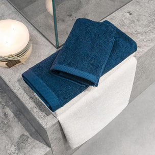 INTRECCI HOME Set Bagno 2 Asciugamani Ospite, in Puro Cotone 500 g,Morbidezza Extra, Assorbenza Superiore, Elegante e Durevole