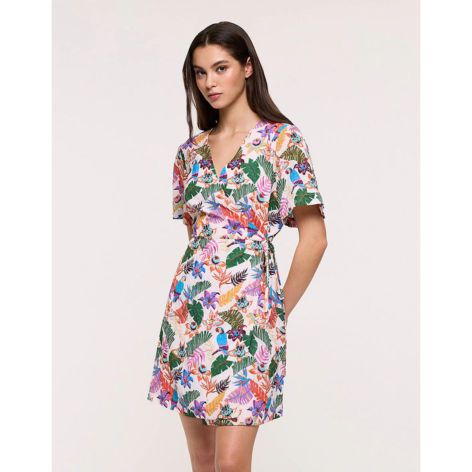 Vestido Corto Multicolor - Solana