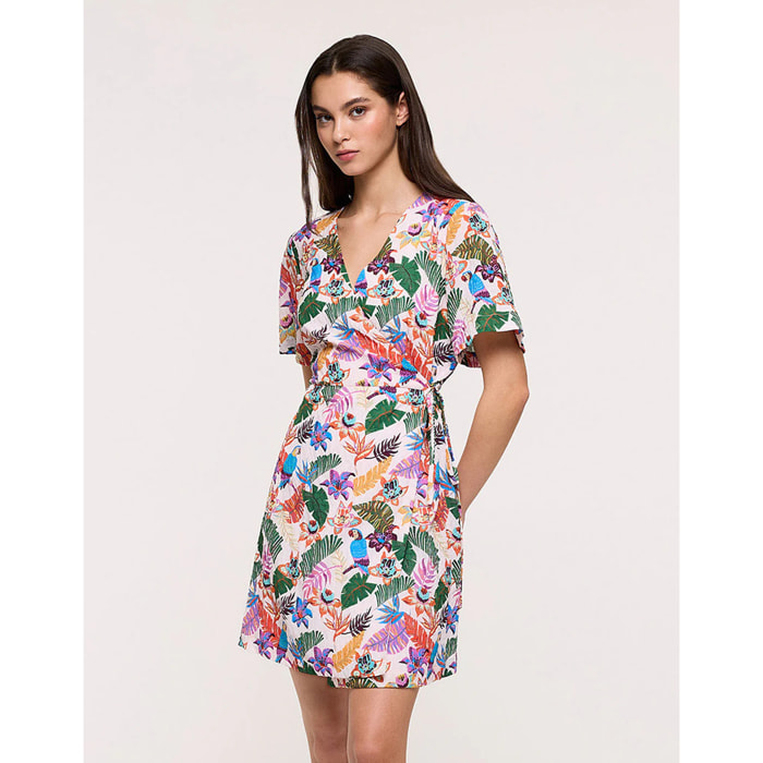 Vestido Corto Multicolor - Solana