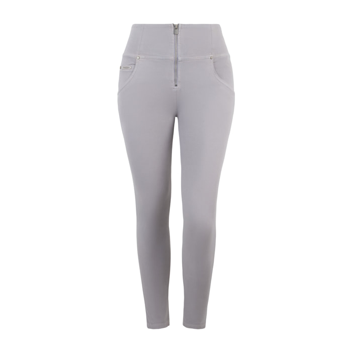 Pantaloni push up WR.UP® vita alta superskinny tessuto navetta