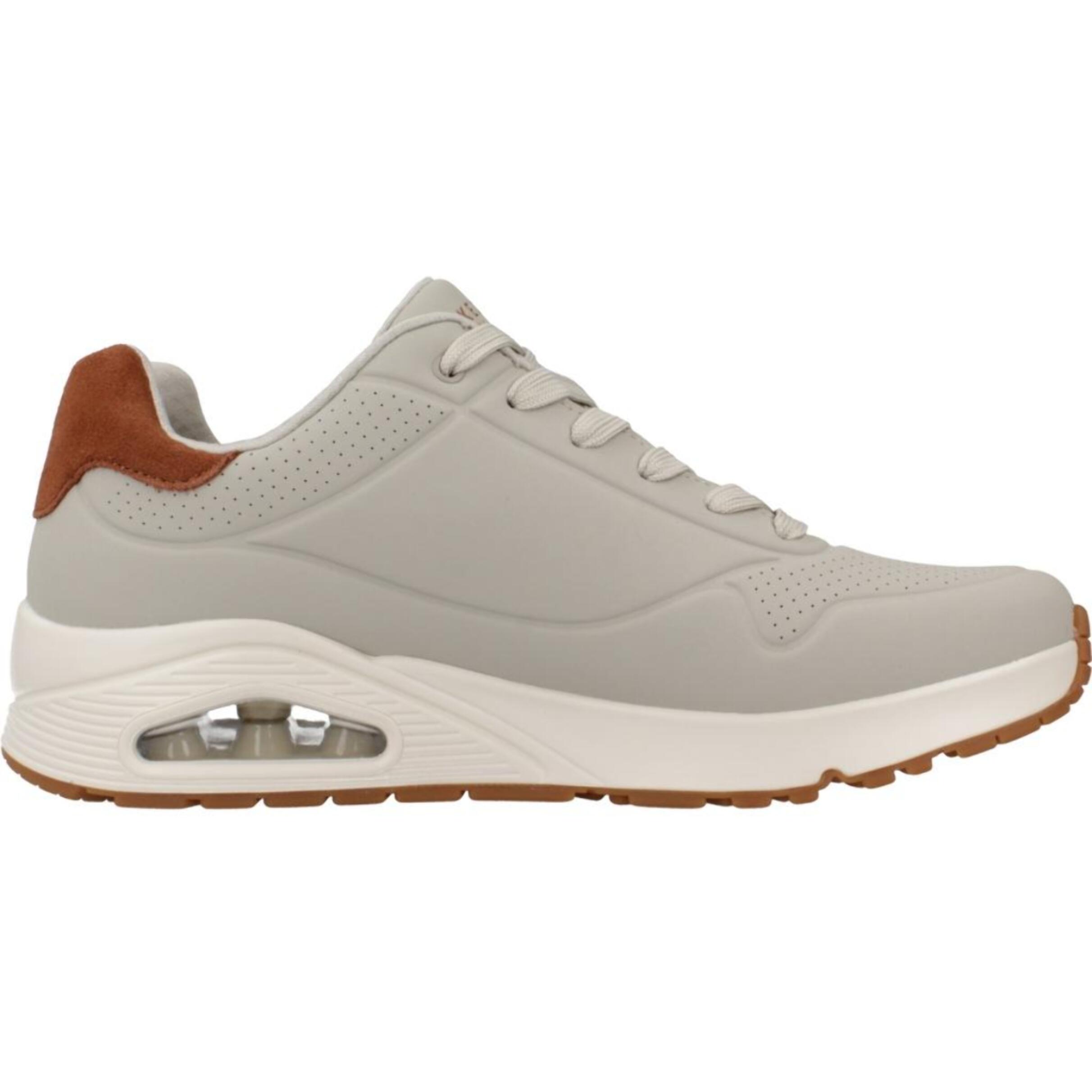 Sneakers De  Hombre Uno - Suited On Air Gris