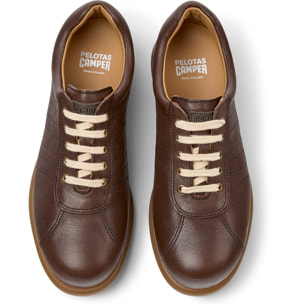Zapatillas - CAMPER Pelotas Ariel - Marron - Piel lisa