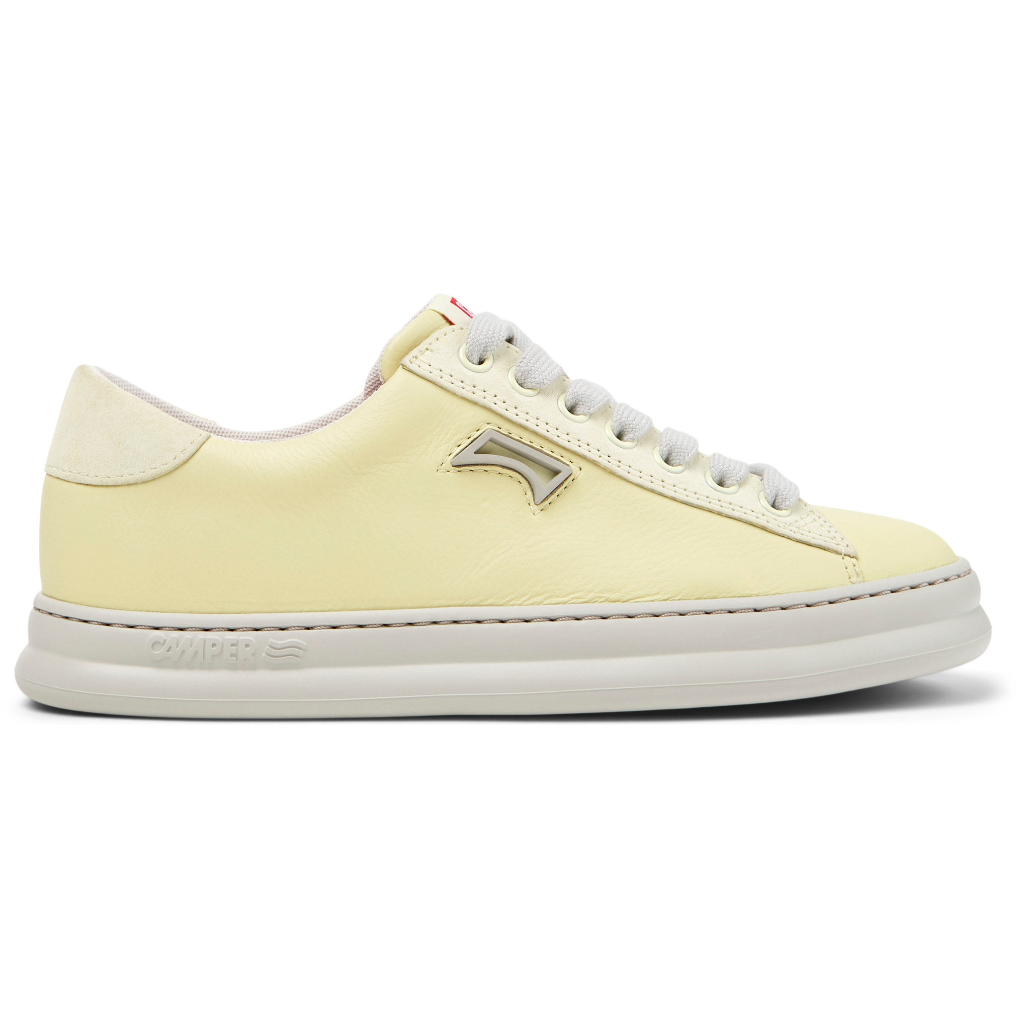 Zapatillas - CAMPER Runner Four - Amarillo - Cuero liso