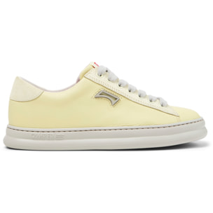 Zapatillas - CAMPER Runner Four - Amarillo - Cuero liso