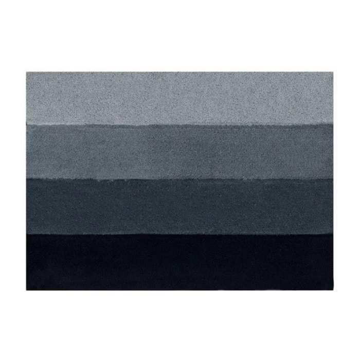 Tapis de bain Polyester FOUR 60x90cm Girs Noir Spirella