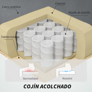 Silla de Oficina con Masaje de 6 Puntos Silla de Escritorio Giratoria con Función de Calefacción Altura Ajustable y Función de Basculante Mando a Distancia para Estudio Gris Oscuro