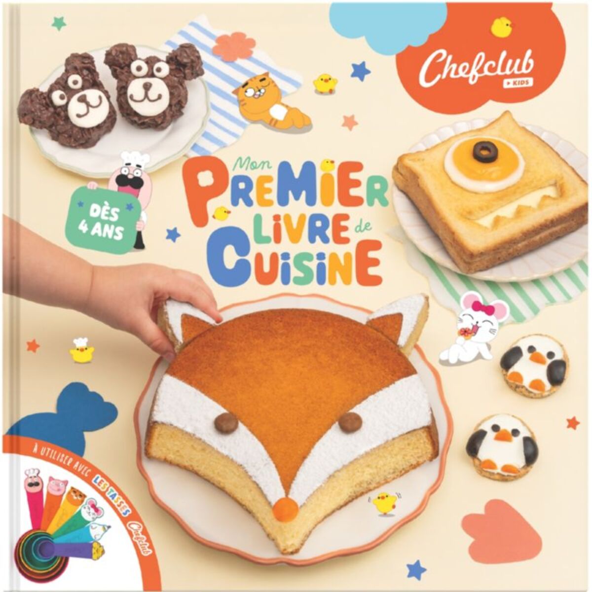 Coffret cuisine CHEFCLUB Kids - Mon premier livre de cuisine