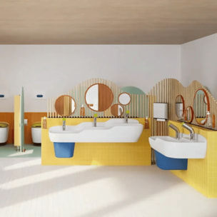 Cache-siphon Sento Kids bleu