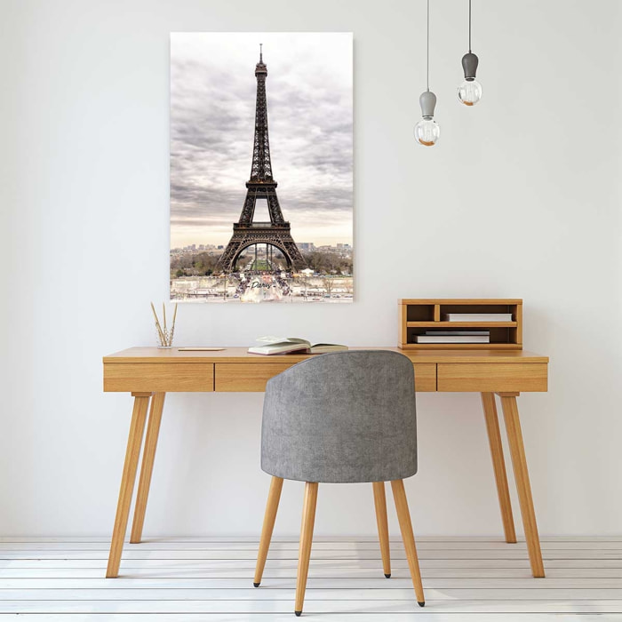 Tableau paris sublime tour eiffel Tableau alu Dibond