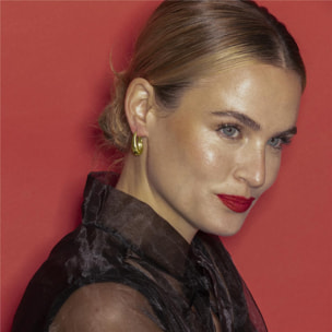 Pendientes acabado oro 18k