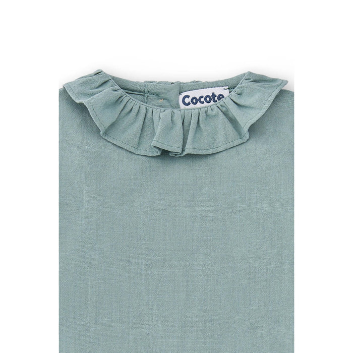 Blusa Senza Maniche Verde Bambino