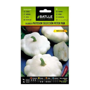 Semillas de Calabaza Pâtisson blanca Peter Pan Batlle