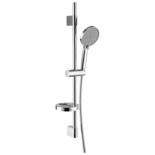Ensemble de douche avec douchette 3 jets PAINI Hydro + porte-savon