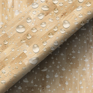 Revêtement sticker sol - PARQUET BOIS CLAIR - Rouleau adhésif Protection Anti-dérapant