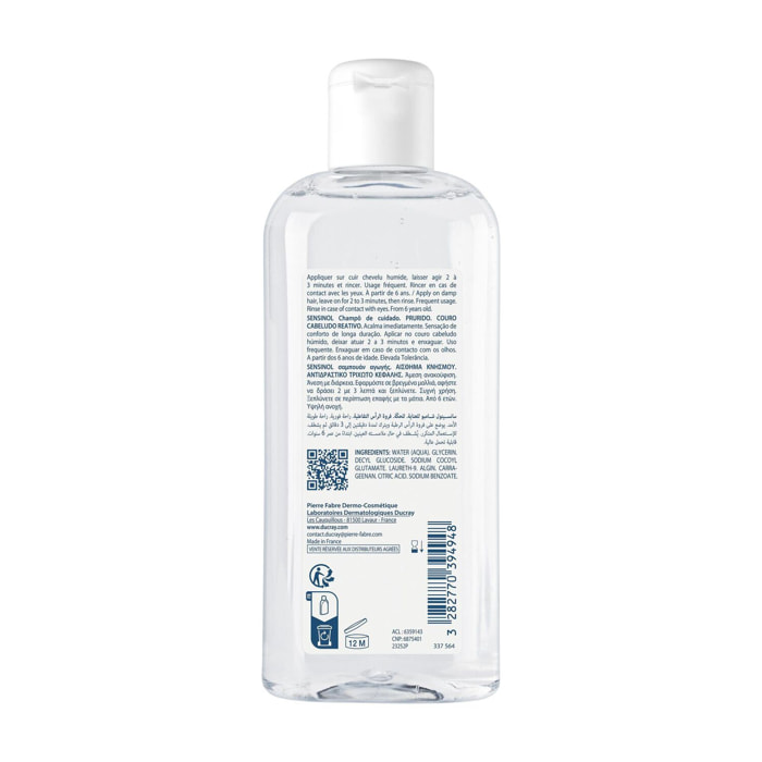 Sensinol - Shampooing Traitant Démangeaisons Cuirs Chevelus Réactifs 200ml
