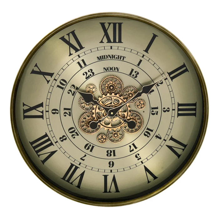 Horloge Michel D60cm vert