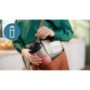 Blender PHILIPS HR2766/00 Blender mixeur noir 0.7L+0.3L, 1000W
