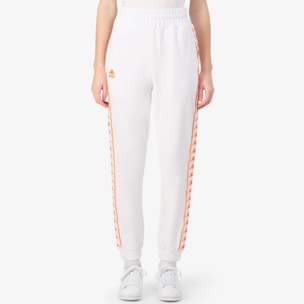 Kappa - Pantaloni Donna Bianco - 222 Banda Adina