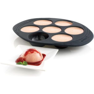 Moule à gâteau MASTRAD 7 demi spheres Gris fume