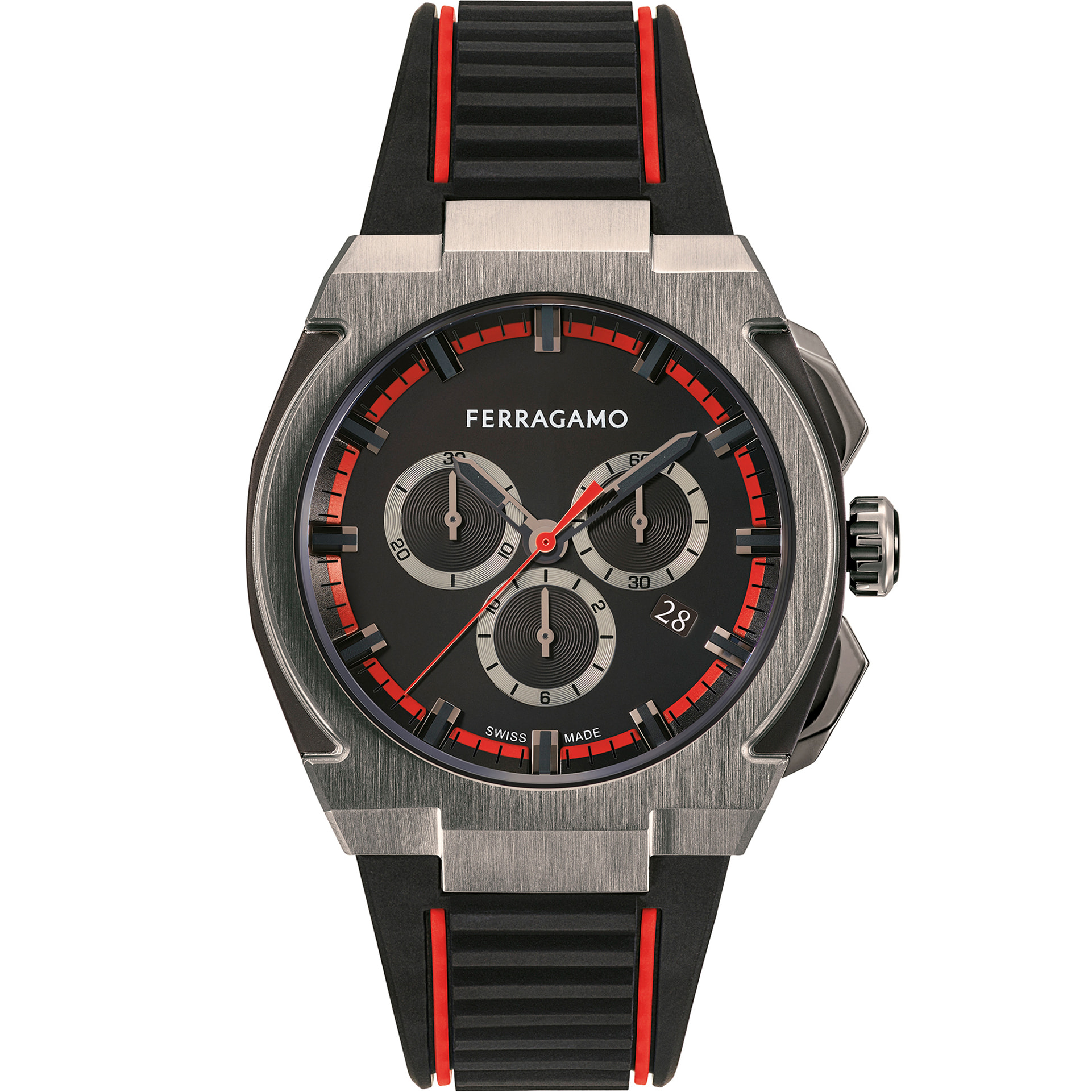 Ferragamo Quartz Chronograph Watch K2-Supreme Chrono 43Mm-Fw