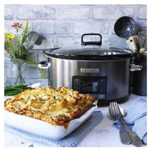 Crockpot olla de cocción lenta digital Timeselect 5,6L CSC066X