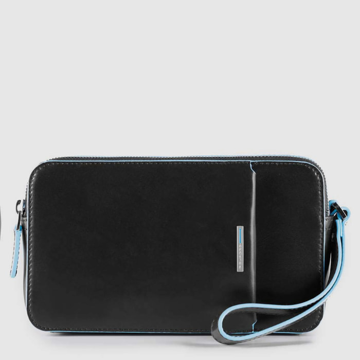 Piquadro Pochette con tasca frontale