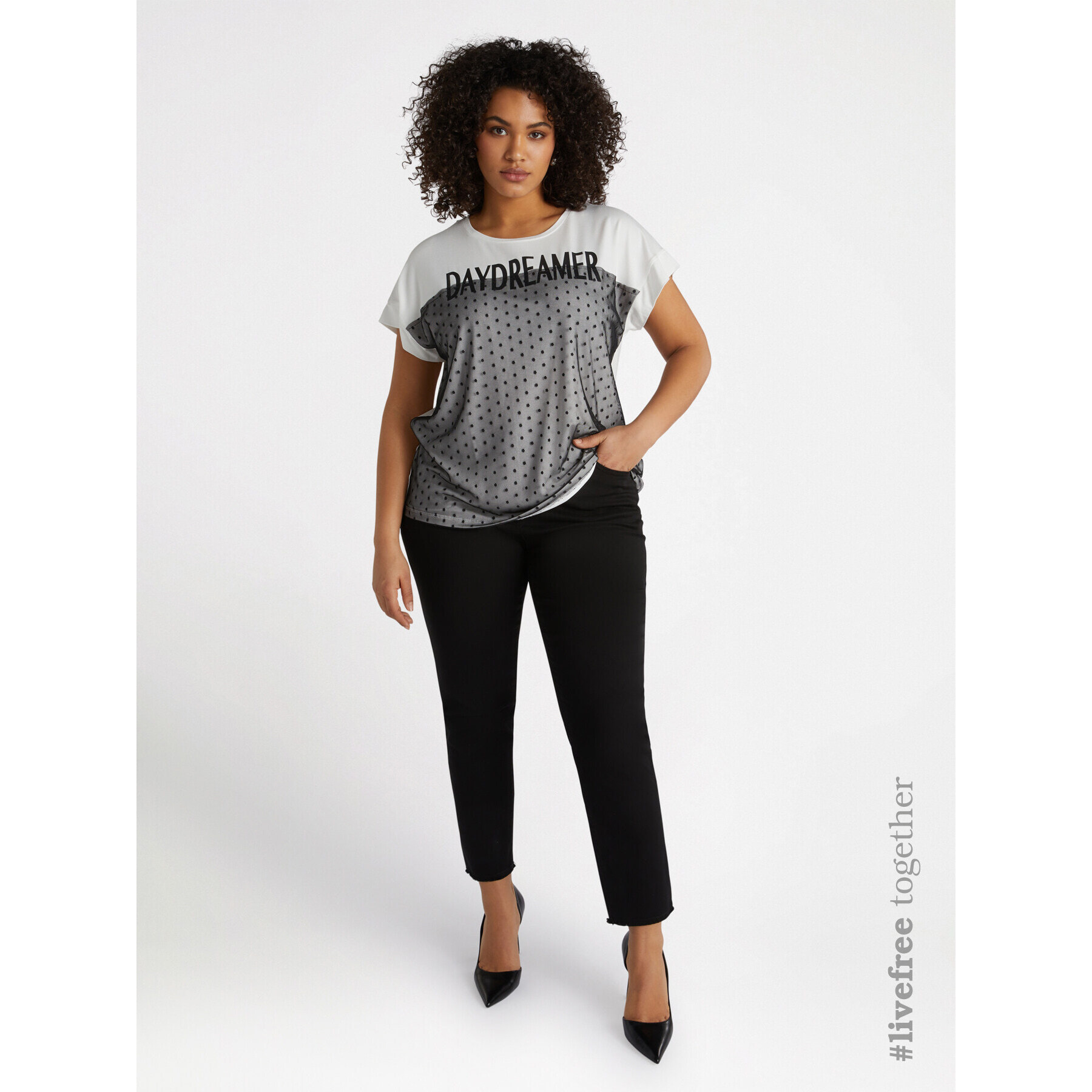 Fiorella Rubino - Pantaloni skinny - Nero