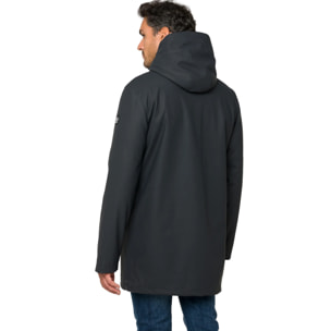 Parka KASHMEER imbottito impermeabile nero