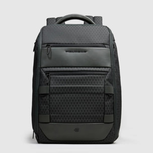 Piquadro Sac à dos de voyage modulaire pour ordinateur et iPad® avec poche pour lunettes et système anti-vol