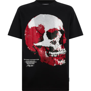 PHILIPP PLEIN T-shirt girocollo a maniche corte SKULL