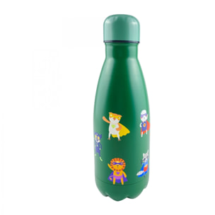 Bouteille isotherme enfant design Héros, HAPPY BOTTLE