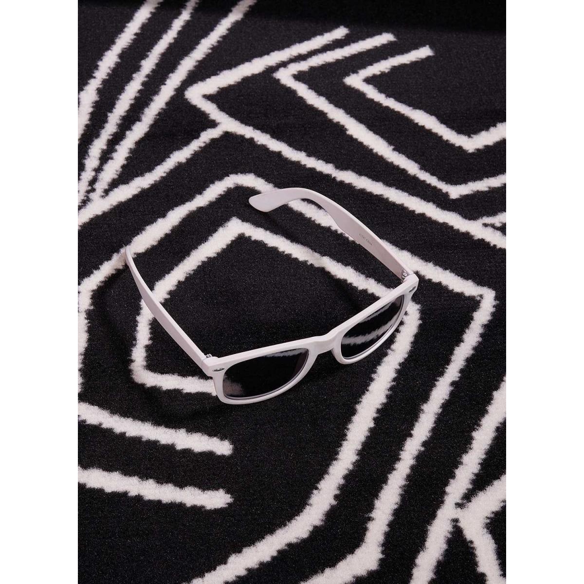 Tapis salon et chambre tissé motif géométrique FOBI