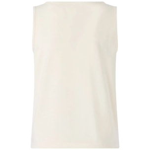 T-Shirts & Top Kappa Donna Logo Gria Bianco