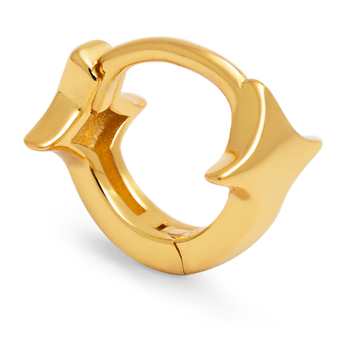 Orecchino Tiny Star Argento Placcato Oro