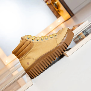 Botines 1532 NOBUCK-W KAKI-CREAM/BRIGHTON color Kaki-cream