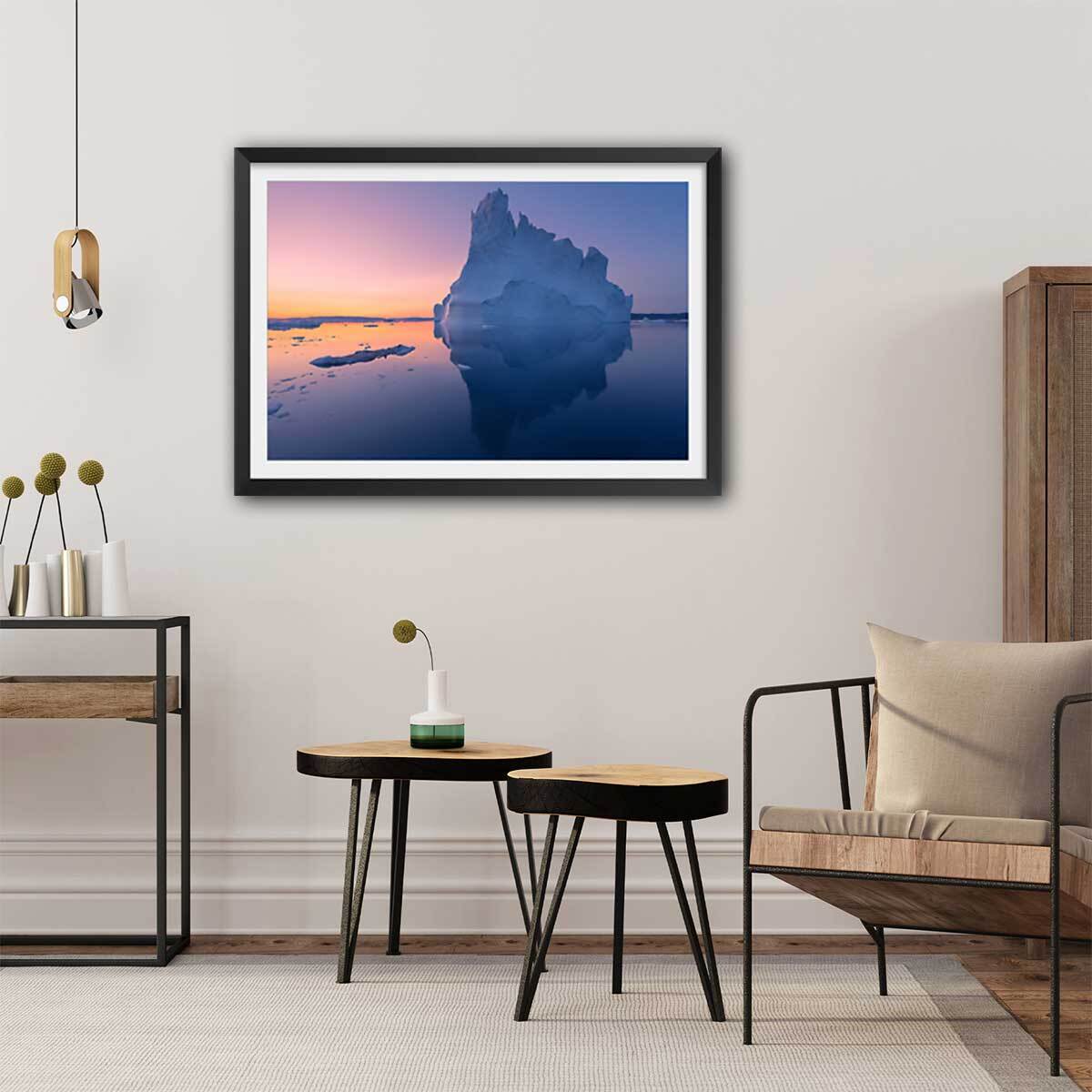 Poster iceberg disco Affiche seule