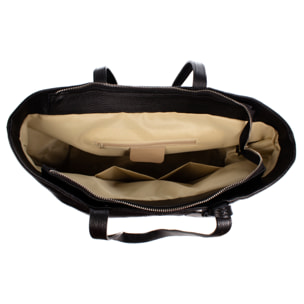 Artogne bolso de hombro mujer. Piel auténtica Dollaro.