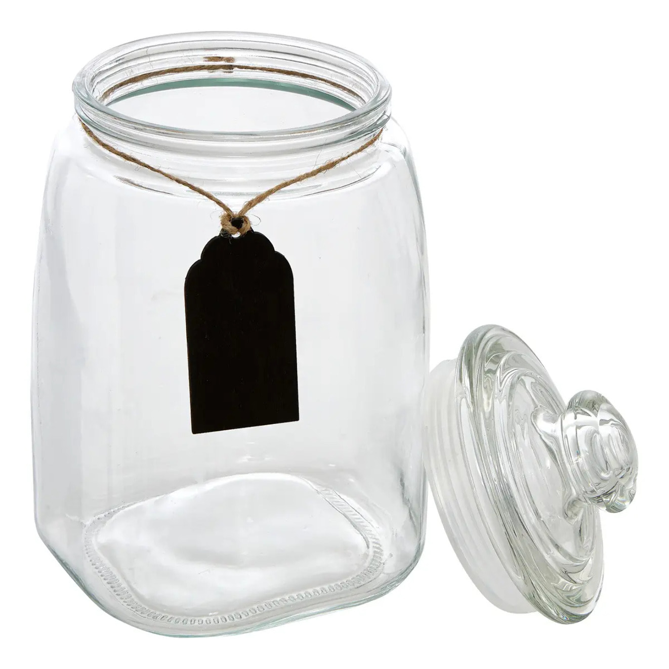 Bonbonnière Bonby ronde 2L transparent