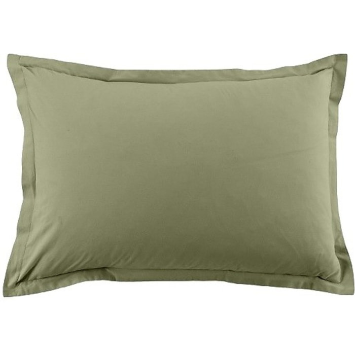 Lot De 2 Taies D'oreiller 100% Coton 57fils Verveine