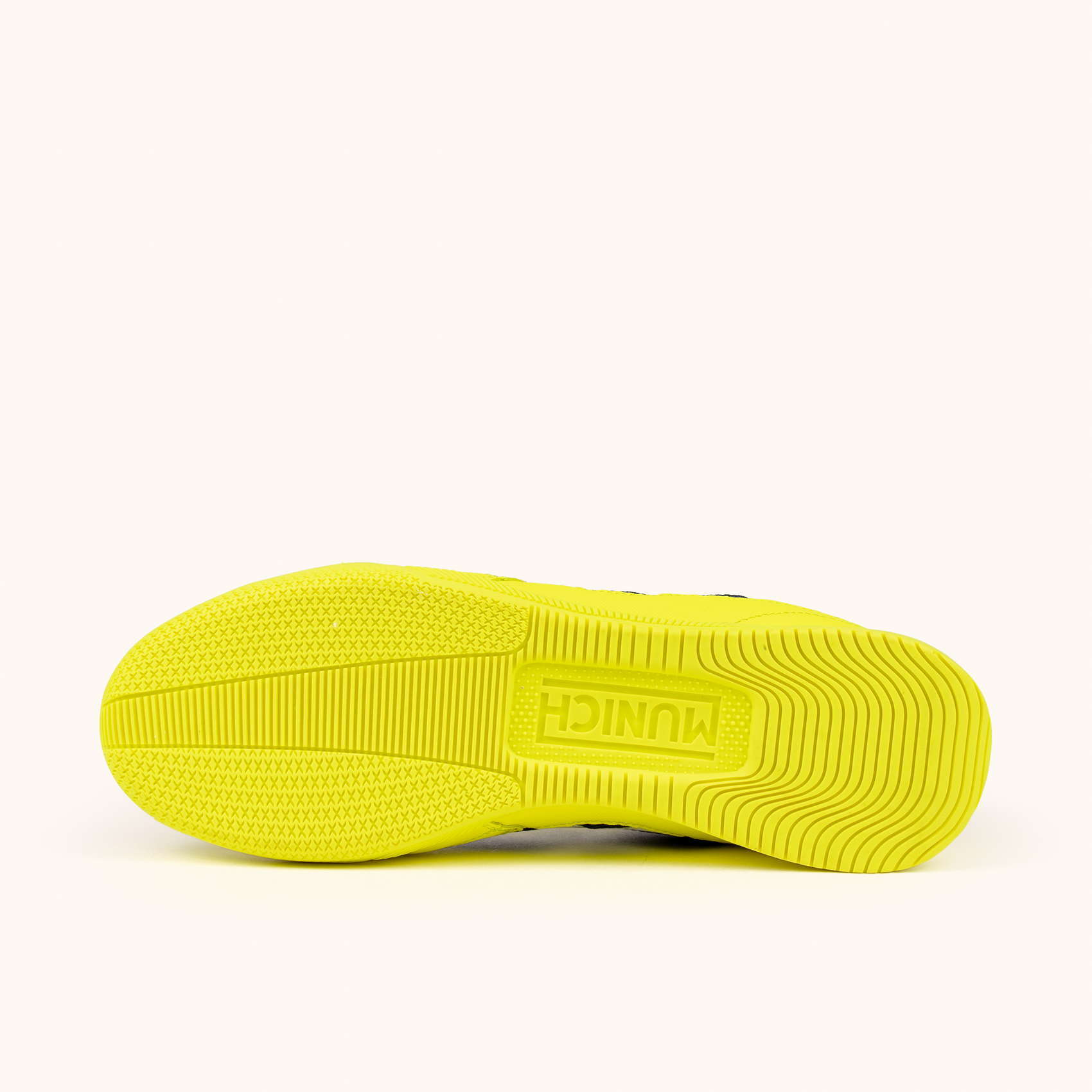 MUNICH DEBUT 07 Zapatillas de Fútbol Sala Profesionales Amarillo Flúor y Marino