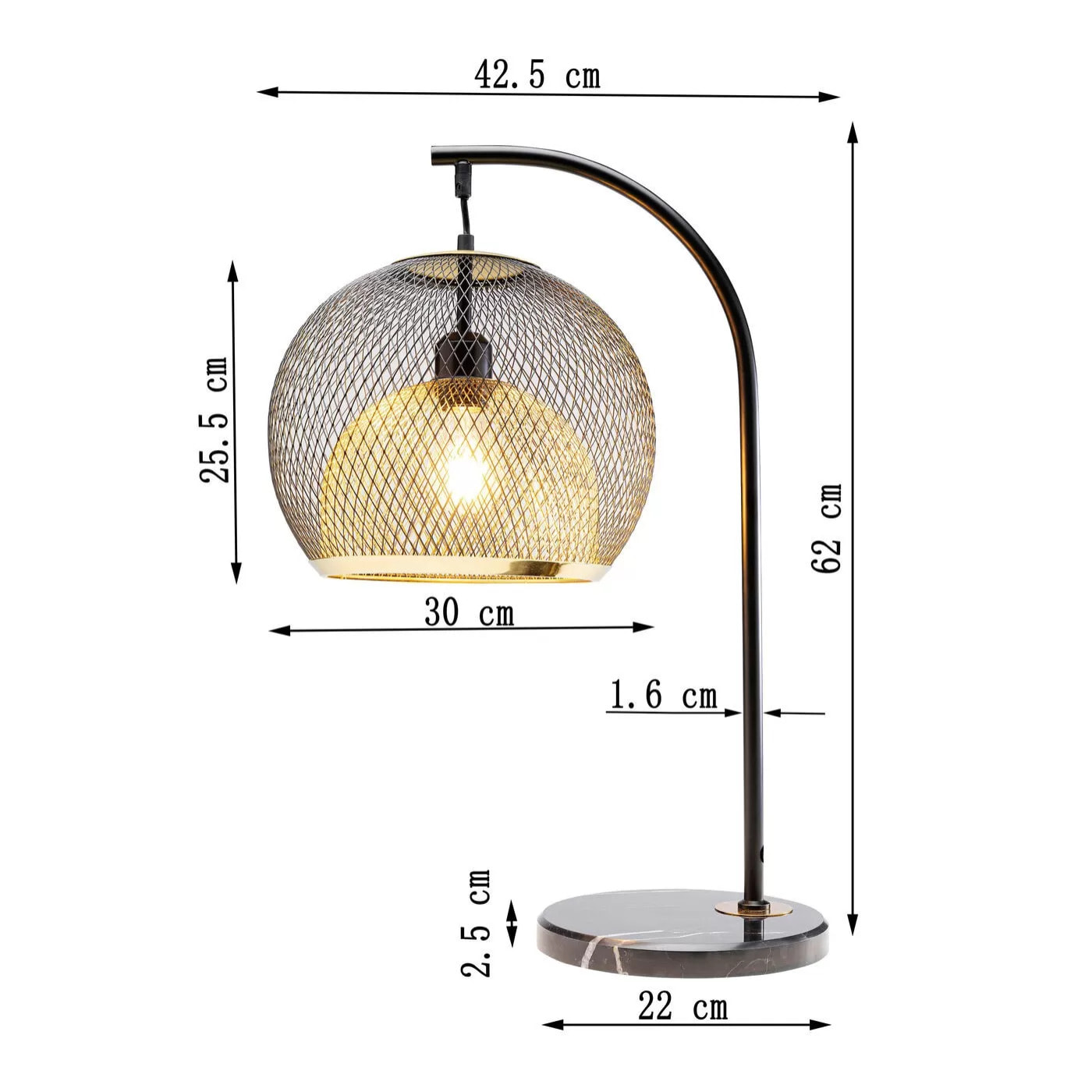 Lampe Grato Kare Design