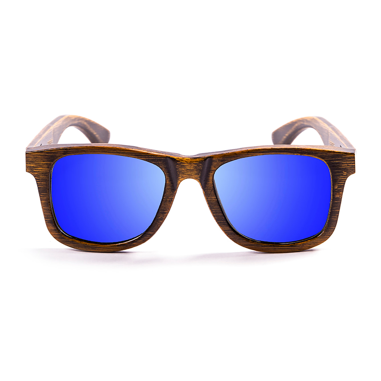 Gafas de sol OCEAN KENEDY - Bambú negro / Polarizada azules