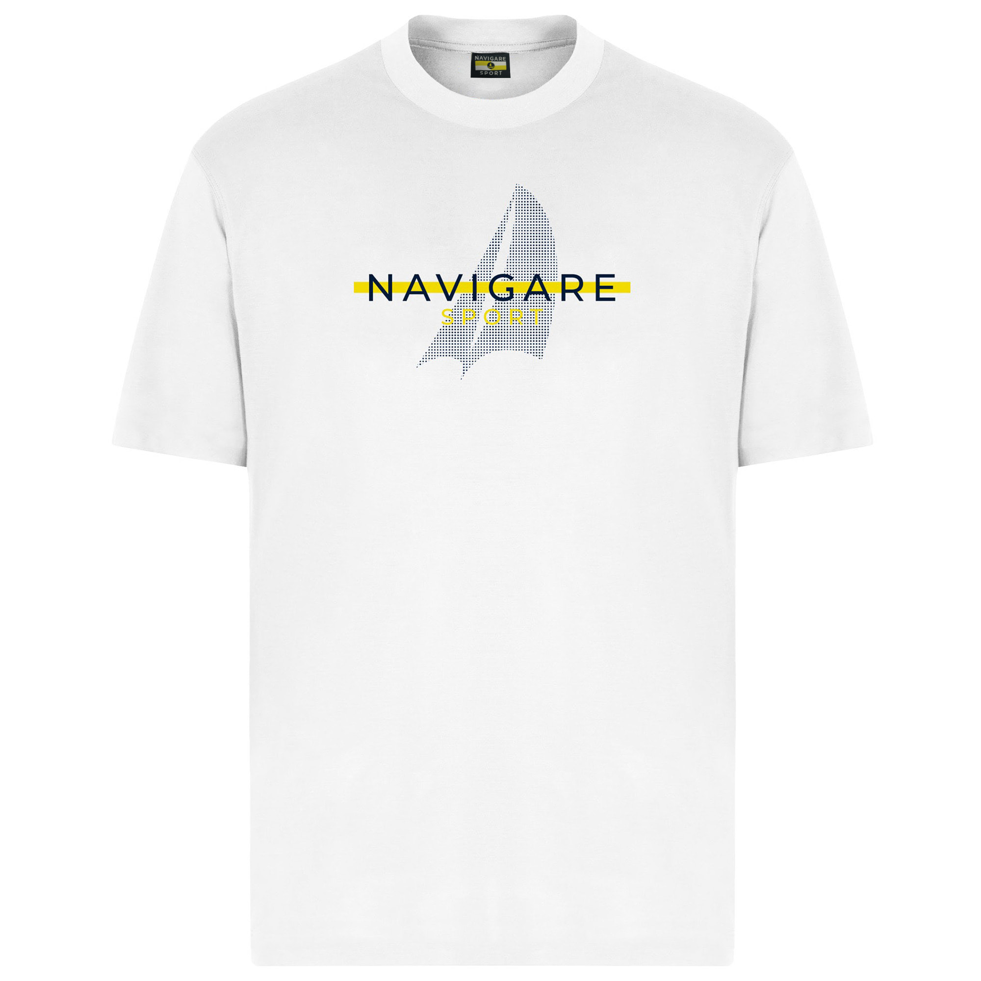 T-shirt Uomo Navigare Girocollo, Art. 968902 White