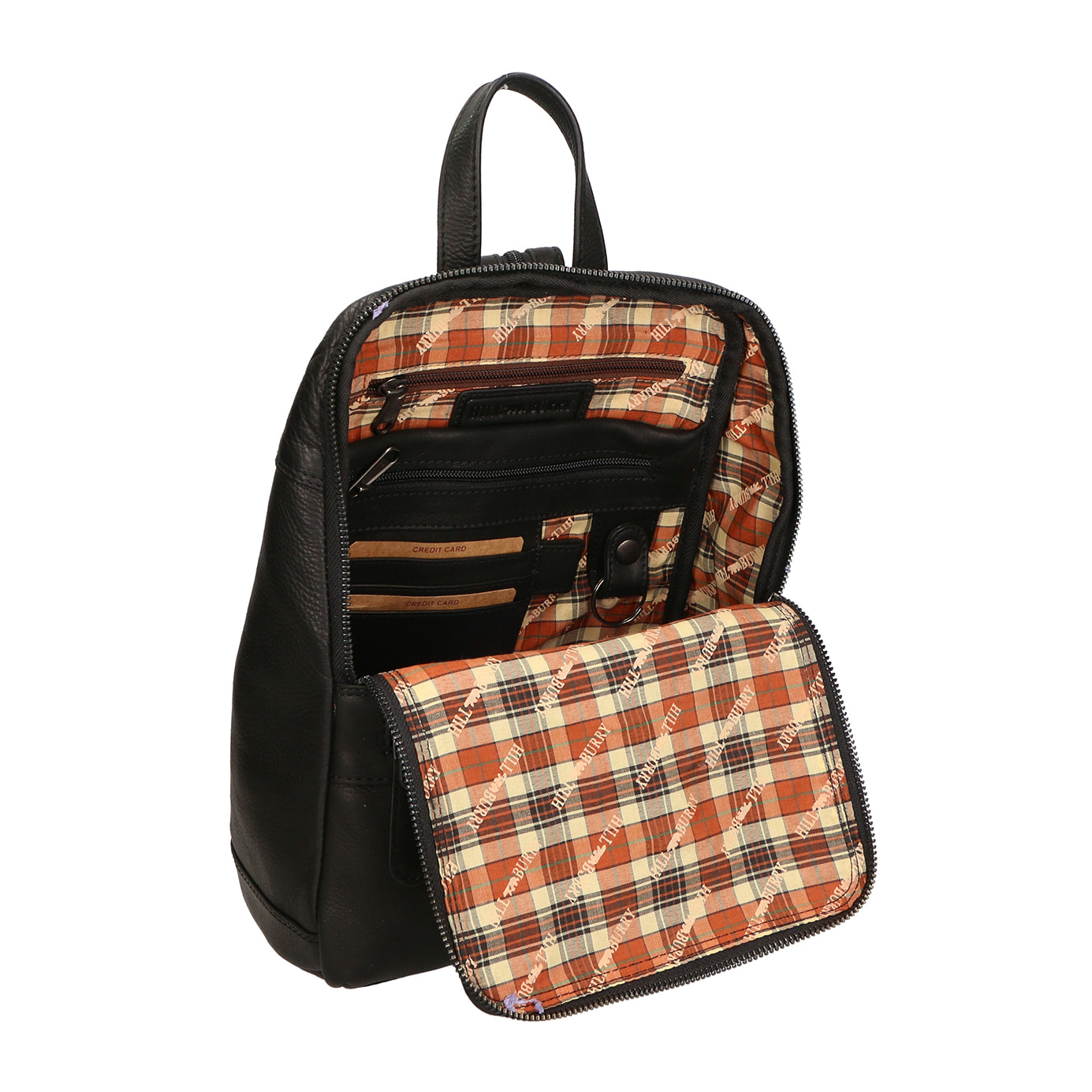 Zaino  da uomo In Vera pelle Made in Italy 30x21x8 cm