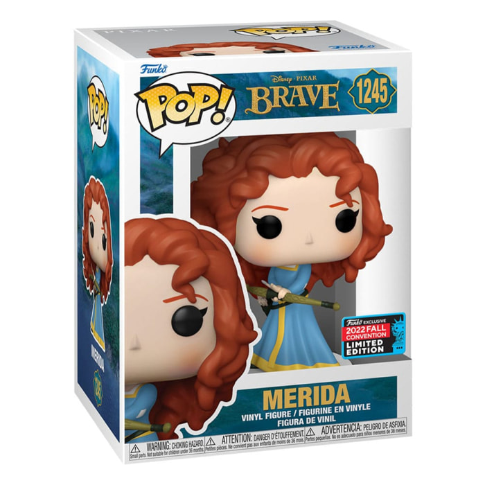 Brave Pop! Vinile Figura Merida W/ Torn Dress 9 Cm Funko Limited Edition