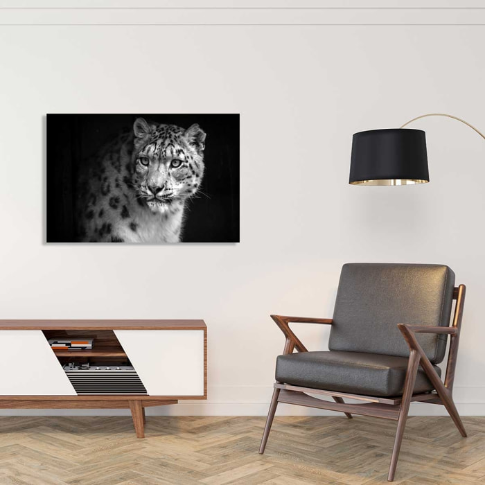Tableau animaux le regard du léopard Tableau alu Dibond