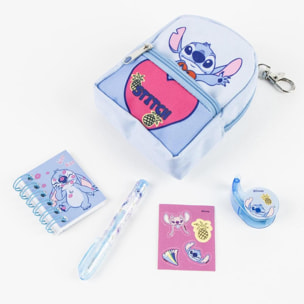 Set de papelería minimochila stitch